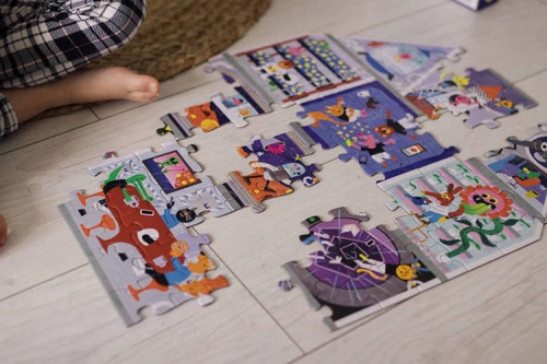 Mudpuppy Puzzle Konturowe 100 Elementów 5+ Dom na Marsie