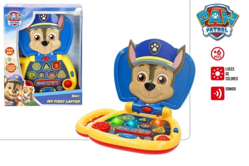 Muzikāla rotaļlieta My first Laptop Paw Patrol ar skaņu un gaismu no 6 men. CB39133