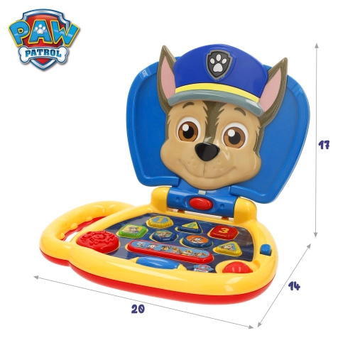 Muzikāla rotaļlieta My first Laptop Paw Patrol ar skaņu un gaismu no 6 men. CB39133