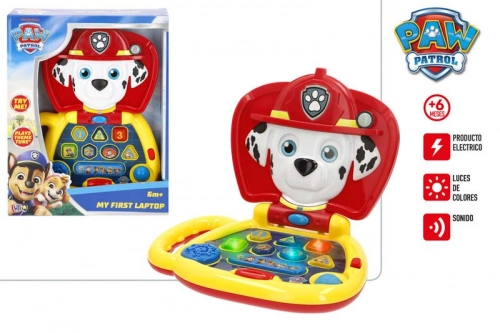 Muzikāla rotaļlieta My first Laptop Paw Patrol ar skaņu un gaismu no 6 men. CB39134