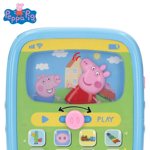 Muzikāla rotaļlieta Planšete Peppa Pig ar skaņu no 6 men. CB39160