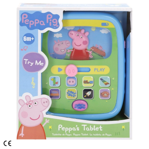 Muzikāla rotaļlieta Planšete Peppa Pig ar skaņu no 6 men. CB39160