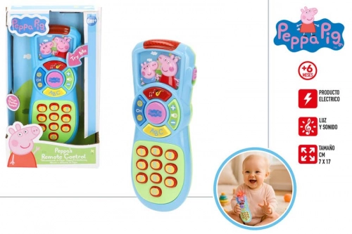 Muzikāla rotaļlieta pults Peppa Pig ar skaņu no 6 men. CB39157