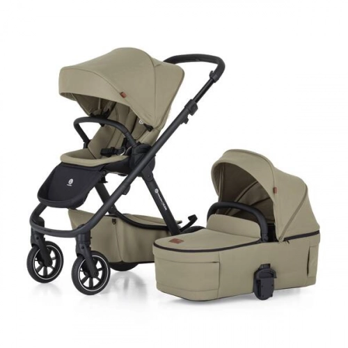 Petite Mars Icon RWS Wózek Głęboko-Spacerowy 2w1 Set Lite Mossy Green