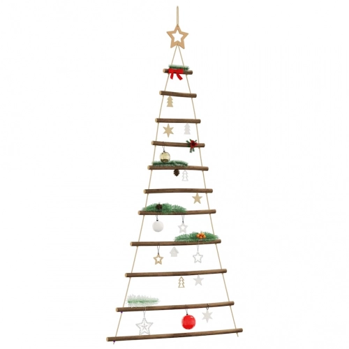 Piekārta Ziemassvētku Eglīte Ar Top Star 74X150 Cm Vidaxl