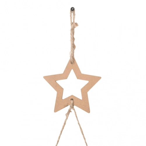 Piekārta Ziemassvētku Eglīte Ar Top Star 74X150 Cm Vidaxl
