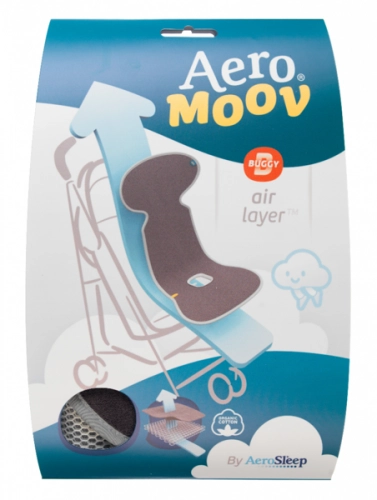 Pretsviedrēšanas Ieliktnis autosēdeklim 15-36 kg un ratiem AeroMoov Air Layer Anthracite