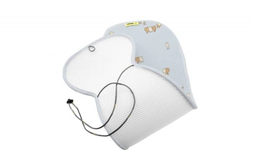 Pretsviedrēšanas Ieliktnis autosēdeklim 15-36 kg un ratiem AeroMoov Air Layer Bunny