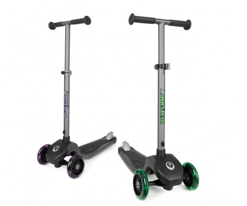 Skrejritenis Qplay Hulajnoga Future Eco Purple