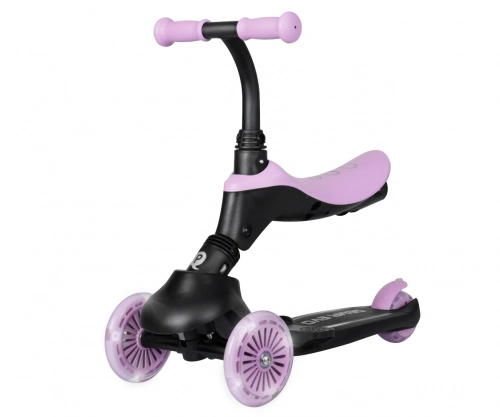 Skrejritenis Qplay Hulajnoga Sema Evo 3in1 Violet