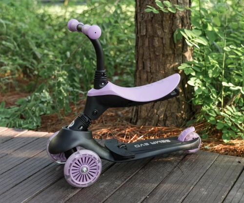 Skrejritenis Qplay Hulajnoga Sema Evo 3in1 Violet