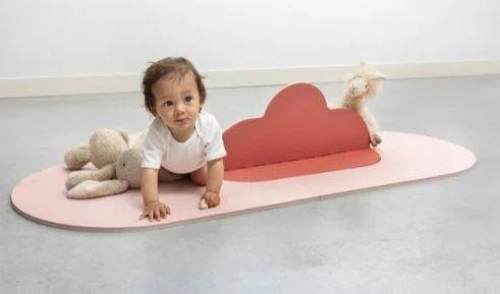 Quut Playmat Mata do Zabawy Chmurka  Blush Rose