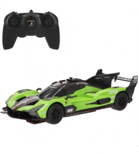 Radio vadāmā mašīna LAMBORGHINI SC63 LMDH 1:24 (baterijas) Rastar 4 virzieni, CB41329
