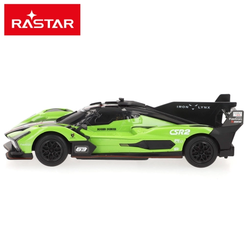 Radio vadāmā mašīna LAMBORGHINI SC63 LMDH 1:24 (baterijas) Rastar 4 virzieni, CB41329