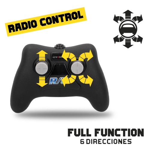 Radiovadāmā mašīna Polaris New Bright 6 virz. (ar bater.) 31,5 cm 6+ CB46568