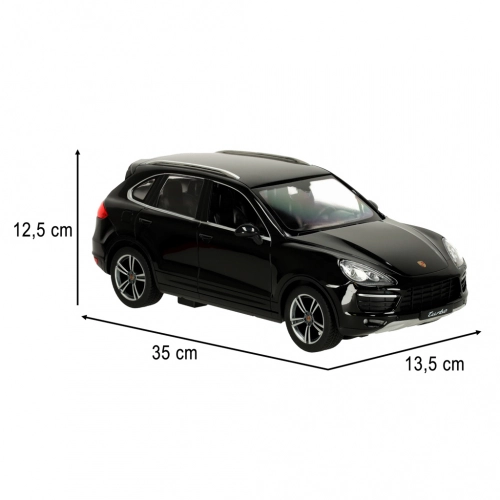 RC auto 1:14 Porsche Cayenne Turbo melns