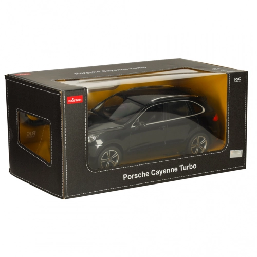 RC auto 1:14 Porsche Cayenne Turbo melns