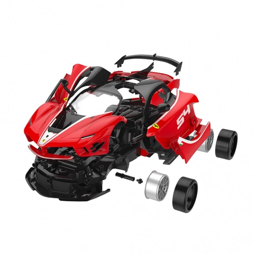 RC auto 1:18 Ferrari saliekamais komplekts
