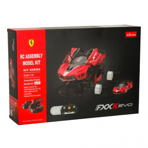 RC auto 1:18 Ferrari saliekamais komplekts