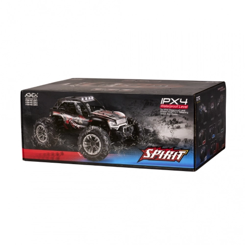 RC auto Q901 bezass 1:16 2.4G 4CH 52km/h sarkans