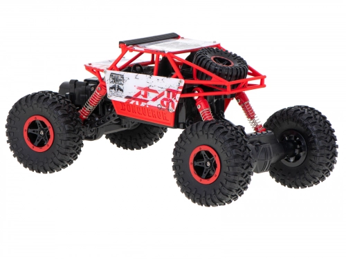 RC auto Rock Crawler HB 2.4GHz 1:18 sarkans