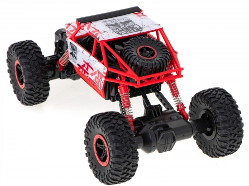 RC auto Rock Crawler HB 2.4GHz 1:18 sarkans