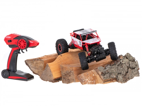 RC auto Rock Crawler HB 2.4GHz 1:18 sarkans