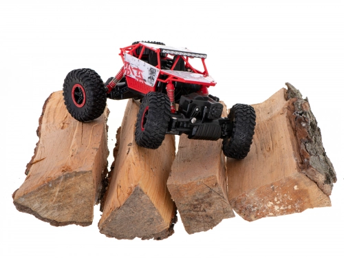RC auto Rock Crawler HB 2.4GHz 1:18 sarkans