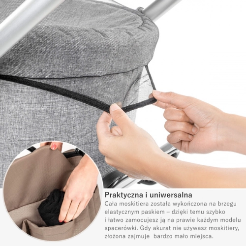 Reer Moskitiera do Wózka Gondoli Spacerówki