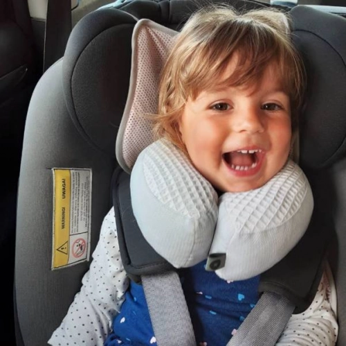 Rollersy Poduszka Podróżna Stabilizująca M (2-6 lat) Grey