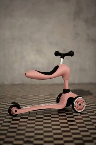 Scootandride Highwaykick 1 Jeździk i Hulajnoga 2w1 1-5 lat  Rose + Canpol Babies Termoopakowanie