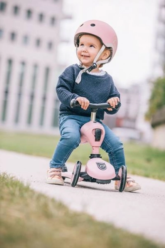Scootandride Highwaykick 1 Jeździk i Hulajnoga 2w1 1-5 lat  Rose + Canpol Babies Termoopakowanie
