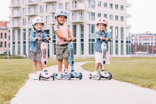 Scootandride Highwaykick 1 Jeździk i Hulajnoga 2w1 1-5 lat  Rose + Canpol Babies Termoopakowanie