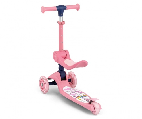 Самокат Milly Mally Fuzzy Pink