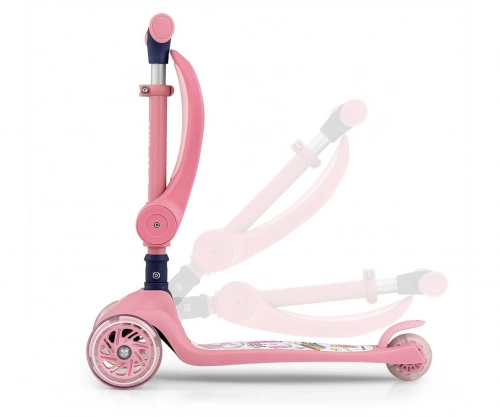 Skrejritenis Milly Mally Fuzzy Pink