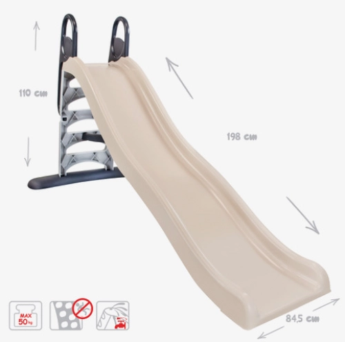 Slidkalniņš bērniem ar ūdeni (slīdvirsma 198 cm) 2+ 13012