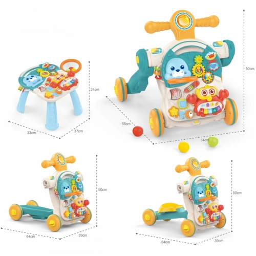 Staigulis 4in1 WOOPIE BABY Blue