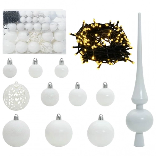 Stūra Mākslīgais Ziemassvētku Koks Zaļa 120 Cm Pvc Un Metāls Vidaxl