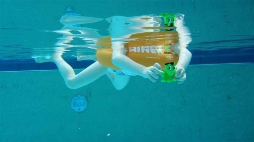 Swimtrainer Koło do Nauki Pływania 20-36 kg Żółty