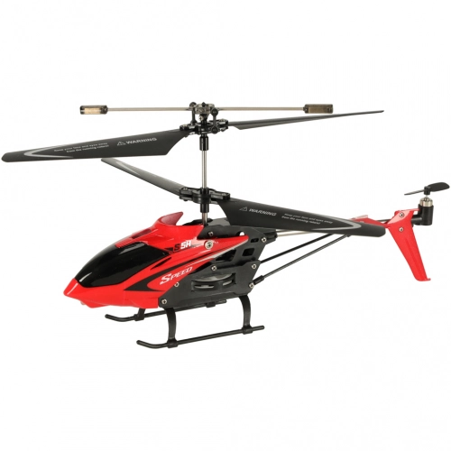 SYMA S5H 2.4GHz RTF RC helikopters sarkans