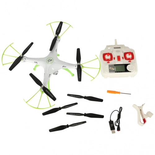 Syma X5HW 2.4GHz RC drons Wi-Fi kamera balts