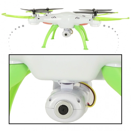 Syma X5HW 2.4GHz RC drons Wi-Fi kamera balts