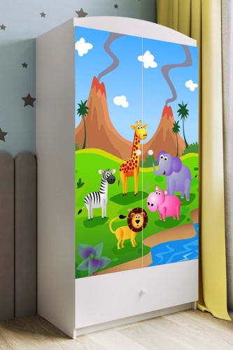 Szafa babydreams biała safari