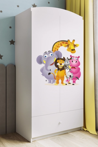 Szafa babydreams biała zoo