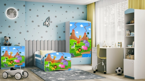 Szafa babydreams niebieska safari