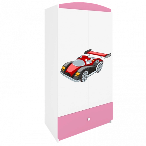 Szafa babydreams różowa auto wyścigowe