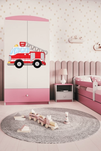 Szafa babydreams różowa straż pożarna