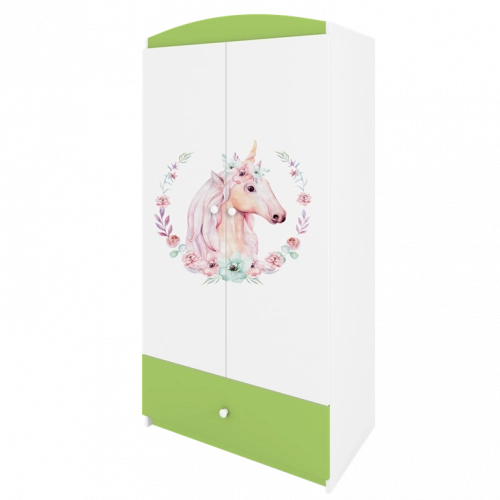 Szafa babydreams zielona konik