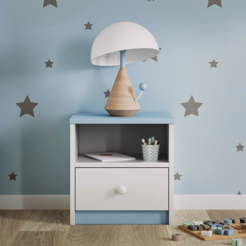 Szafka nocna babydreams niebieska