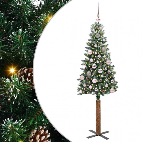 Tievā Ziemassvētku Egle Su 150 Led Zaļš Un Balts 150 Cm Vidaxl